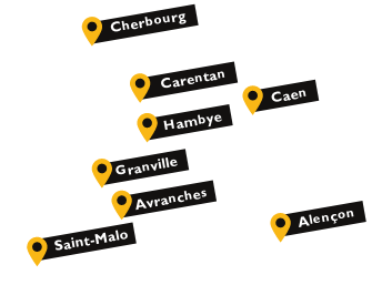 Carte des magasins