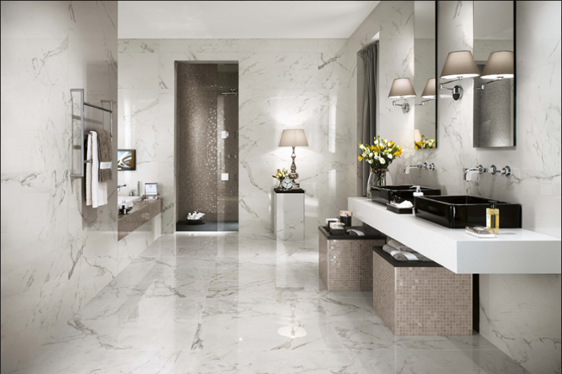 Carrelage salle de bain